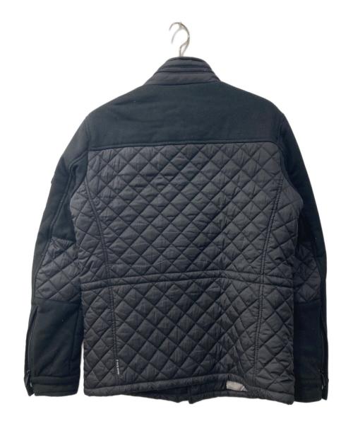 ARMANI JEANS（アルマーニジーンズ）ARMANI JEANS (アルマーニジーンズ) スタンドカラージャケット/フード付き ブラック サイズ:50の古着・服飾アイテム
