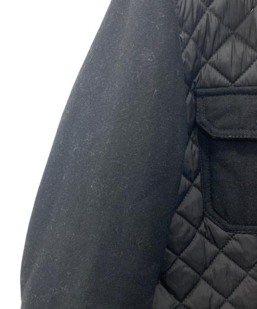 ARMANI JEANS（アルマーニジーンズ）ARMANI JEANS (アルマーニジーンズ) スタンドカラージャケット/フード付き ブラック サイズ:50の古着・服飾アイテム