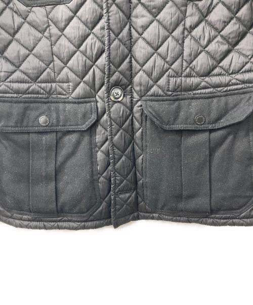 ARMANI JEANS（アルマーニジーンズ）ARMANI JEANS (アルマーニジーンズ) スタンドカラージャケット/フード付き ブラック サイズ:50の古着・服飾アイテム