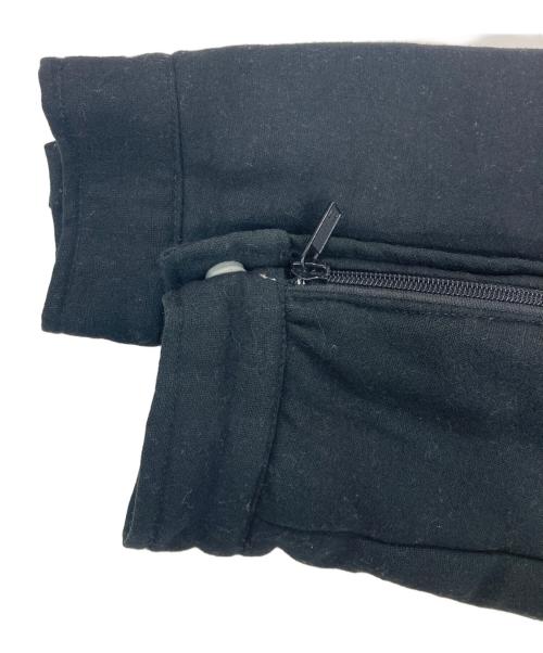 ARMANI JEANS（アルマーニジーンズ）ARMANI JEANS (アルマーニジーンズ) スタンドカラージャケット/フード付き ブラック サイズ:50の古着・服飾アイテム