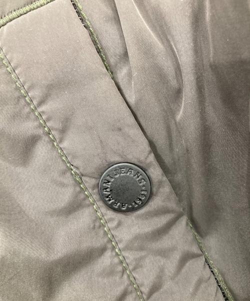 ARMANI JEANS（アルマーニジーンズ）ARMANI JEANS (アルマーニジーンズ) 中綿ジャケット カーキ サイズ:52の古着・服飾アイテム