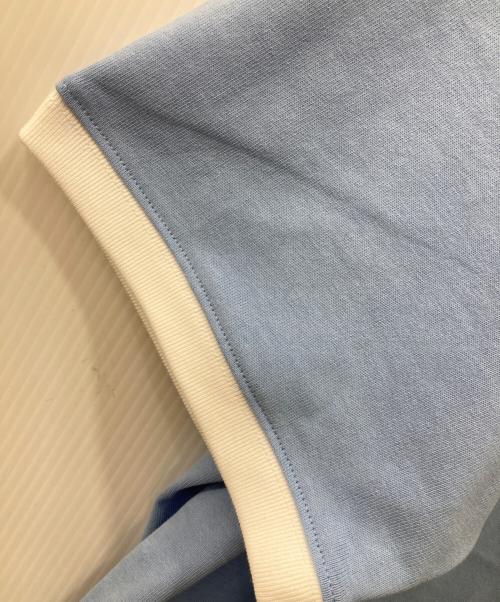 Denim Tears（デニムティアーズ）Denim Tears (デニムティアーズ) ロゴ半袖tシャツ ブルー サイズ:L 未使用品の古着・服飾アイテム