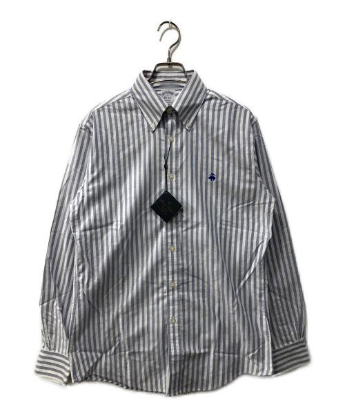 BROOKS BROTHERS（ブルックスブラザーズ）BROOKS BROTHERS (ブルックスブラザーズ) ストライプBDシャツ ブルー×ホワイト サイズ:Sの古着・服飾アイテム