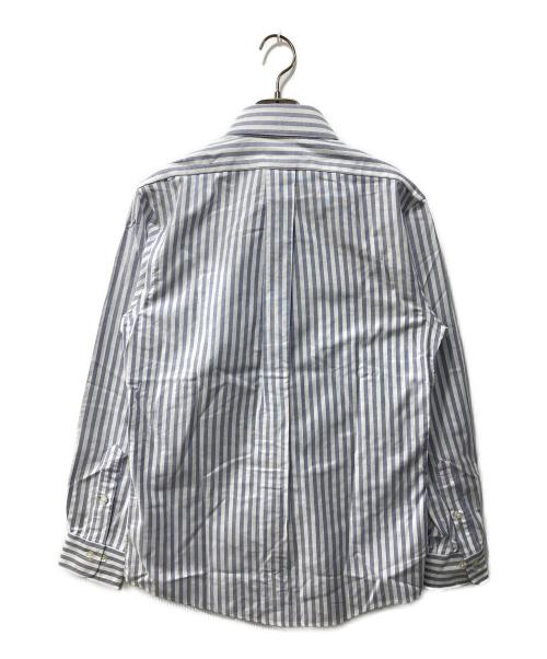 BROOKS BROTHERS（ブルックスブラザーズ）BROOKS BROTHERS (ブルックスブラザーズ) ストライプBDシャツ ブルー×ホワイト サイズ:Sの古着・服飾アイテム