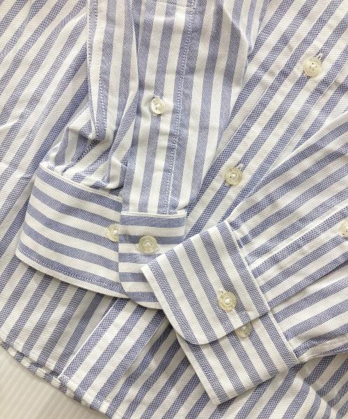 BROOKS BROTHERS（ブルックスブラザーズ）BROOKS BROTHERS (ブルックスブラザーズ) ストライプBDシャツ ブルー×ホワイト サイズ:Sの古着・服飾アイテム