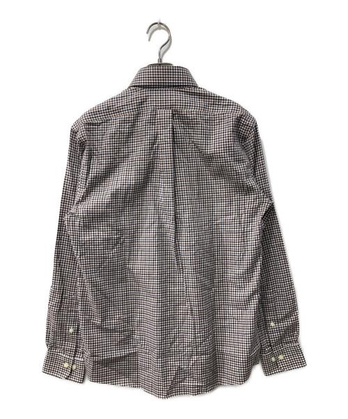 BROOKS BROTHERS（ブルックスブラザーズ）BROOKS BROTHERS (ブルックスブラザーズ) チェックBDシャツ ブラウン サイズ:Sの古着・服飾アイテム