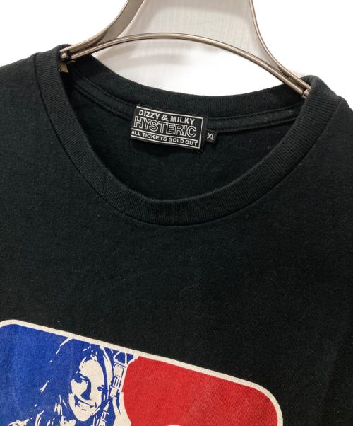 Hysteric Glamour（ヒステリックグラマー）Hysteric Glamour (ヒステリックグラマー) GUITAR PLAYER ノースリーブTシャツ ブラック サイズ:XLの古着・服飾アイテム