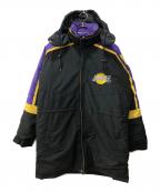 STARTERスターター）の古着「90s/LAKERS/レイカーズ/ダウンジャケット」｜パープル