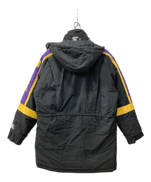 STARTER（スターター）STARTER (スターター) 90s/LAKERS/レイカーズ/ダウンジャケット パープル サイズ:Lの古着・服飾アイテム