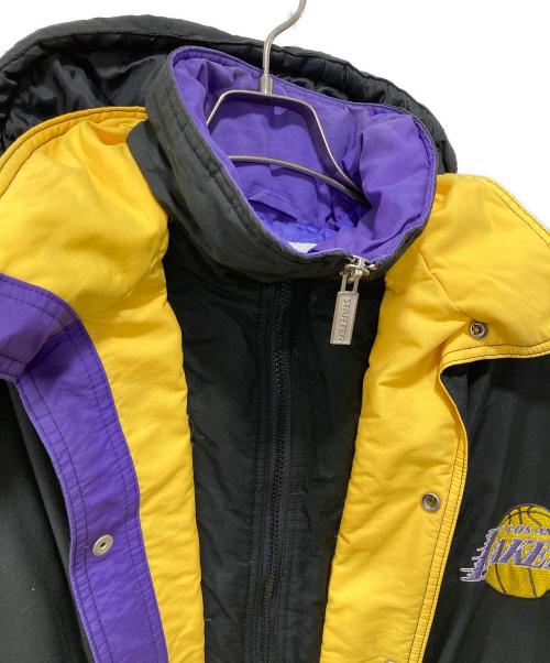 STARTER（スターター）STARTER (スターター) 90s/LAKERS/レイカーズ/ダウンジャケット パープル サイズ:Lの古着・服飾アイテム