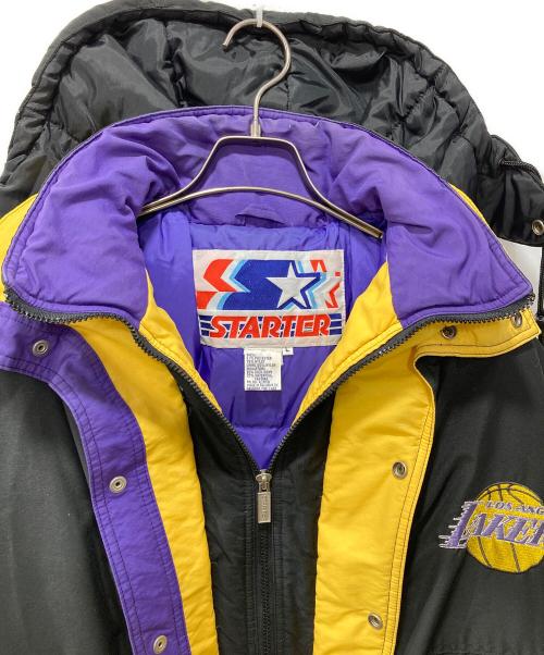 STARTER（スターター）STARTER (スターター) 90s/LAKERS/レイカーズ/ダウンジャケット パープル サイズ:Lの古着・服飾アイテム
