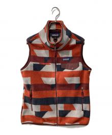 Patagonia（パタゴニア）の古着「W's Synchilla Snap-T Vest /シンチラ スナップT フリース ベスト」｜ブラウン
