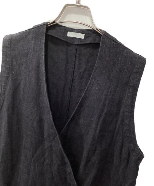 fog linen work（フォグリネンワーク）fog linen work (フォグリネンワーク) リネンワンピース グレー サイズ:表記なしの古着・服飾アイテム
