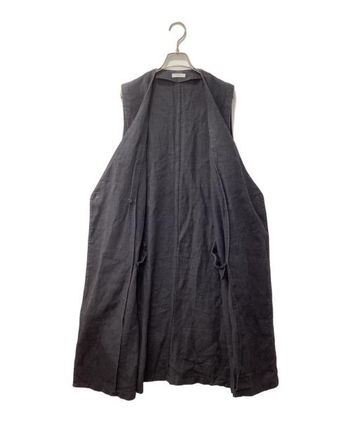fog linen work（フォグリネンワーク）fog linen work (フォグリネンワーク) リネンワンピース グレー サイズ:表記なしの古着・服飾アイテム