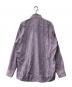 BOSS HUGO BOSS (ボス ヒューゴボス) チェックシャツ パープル サイズ:39A：4000円