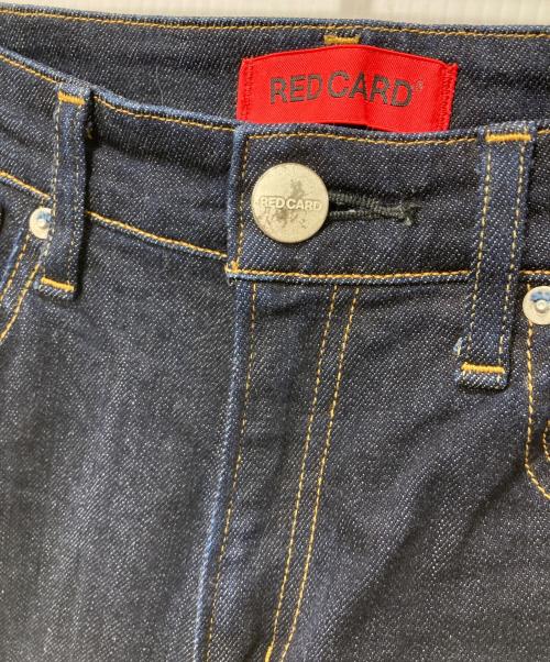 RED CARD（レッドカード）RED CARD (レッドカード) ANNIVERSARY ハイライズ テーパードデニムパンツ インディゴ サイズ:26の古着・服飾アイテム