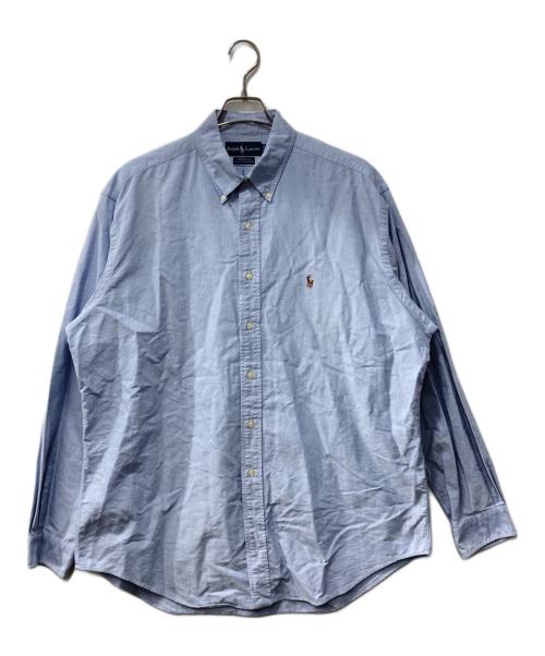 RALPH LAUREN（ラルフローレン）RALPH LAUREN (ラルフローレン) 長袖シャツ ブルー サイズ:17　36/37の古着・服飾アイテム