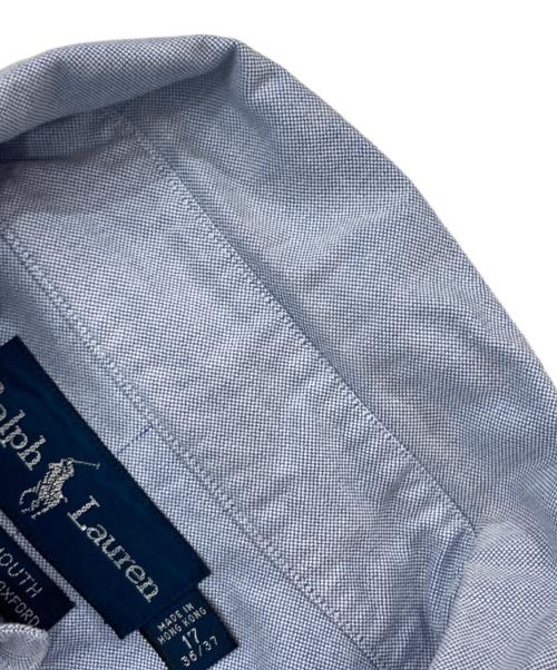 RALPH LAUREN（ラルフローレン）RALPH LAUREN (ラルフローレン) 長袖シャツ ブルー サイズ:17　36/37の古着・服飾アイテム