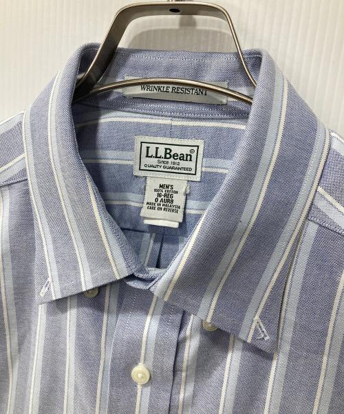 L.L.Bean（エルエルビーン）L.L.Bean (エルエルビーン) 半袖シャツ ネイビー サイズ:16の古着・服飾アイテム
