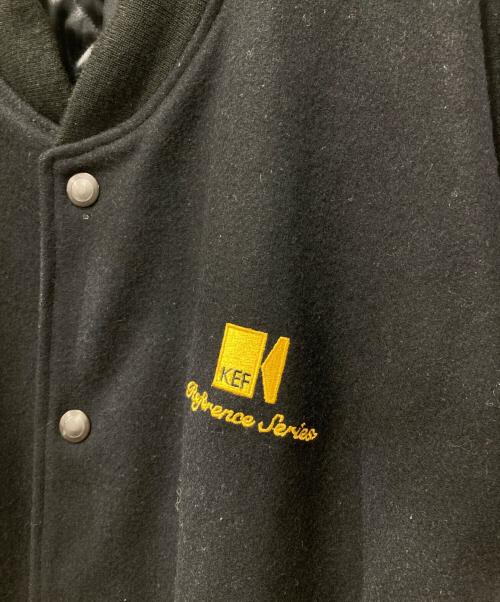 sharps corporate wear（シャープス・コーポレート・ウェア）sharps corporate wear (シャープス・コーポレート・ウェア) USED (ユーズド) 90s－00s/レザー切替スタジャン ブラック サイズ:XLの古着・服飾アイテム