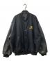 sharps corporate wear（シャープス・コーポレート・ウェア）の古着「90s－00s/レザー切替スタジャン」｜ブラック