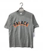 PALACEパレス）の古着「LONDON STACK T-Shirts/ロゴtシャツ」｜グレー