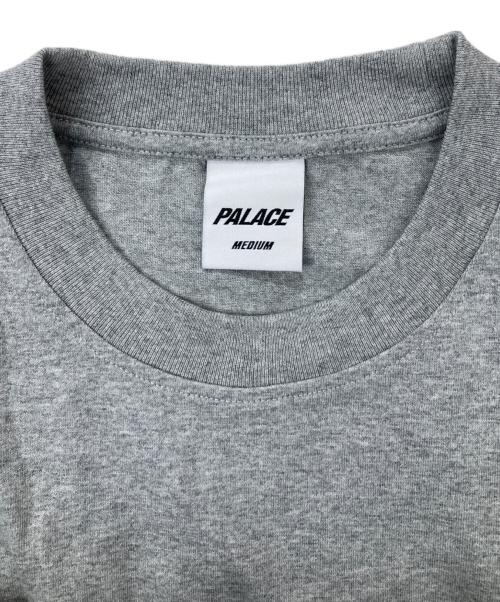 PALACE（パレス）PALACE (パレス) LONDON STACK T-Shirts/ロゴtシャツ グレー サイズ:Mの古着・服飾アイテム