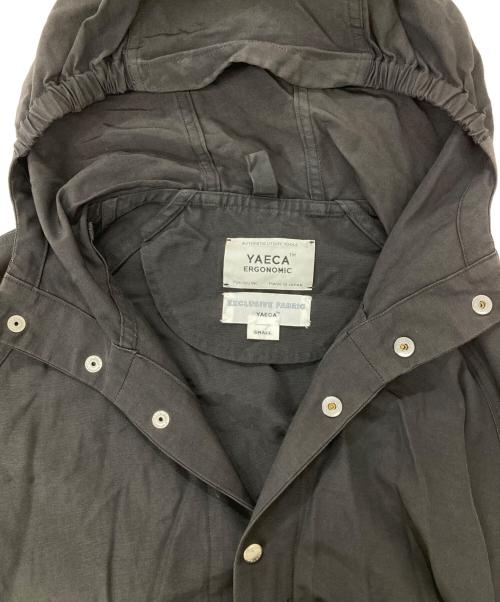 YAECA（ヤエカ）YAECA (ヤエカ) フーデッドジャケット ブラック サイズ:Sの古着・服飾アイテム