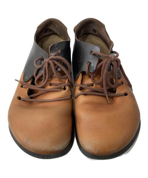 BIRKENSTOCK（ビルケンシュトック）BIRKENSTOCK (ビルケンシュトック) モンタナ/レザーサンダル ブラウン サイズ:41の古着・服飾アイテム