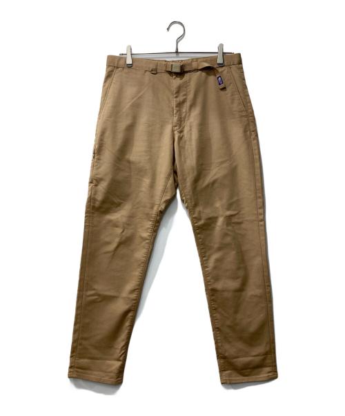 THE NORTHFACE PURPLELABEL（ザ・ノースフェイス パープルレーベル）THE NORTHFACE PURPLELABEL (ザ・ノースフェイス パープルレーベル) Stretch Twill Tapered Pants/ストレッチツイルテーパードパンツ ブラウン サイズ:W32の古着・服飾アイテム