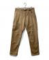 THE NORTHFACE PURPLELABEL（ザ・ノースフェイス パープルレーベル）の古着「Stretch Twill Tapered Pants/ストレッチツイルテーパードパンツ」｜ブラウン