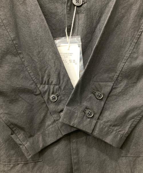 KAGURE（カグレ）kagure (カグレ) コットンテーラードジャケット ブラック サイズ:1の古着・服飾アイテム