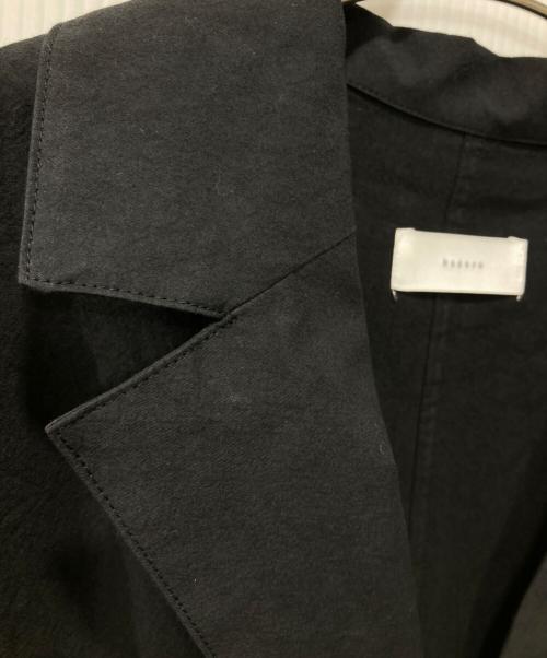 KAGURE（カグレ）kagure (カグレ) コットンテーラードジャケット ブラック サイズ:1の古着・服飾アイテム