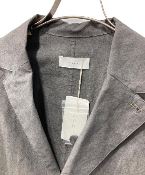 KAGURE（カグレ）KAGURE (カグレ) コットンテーラードジャケット グレー サイズ:1の古着・服飾アイテム