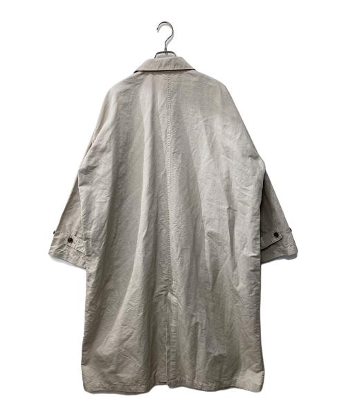 KAGURE（カグレ）KAGURE (カグレ) リネンコットンステンカラーコート グレー サイズ:FREEの古着・服飾アイテム