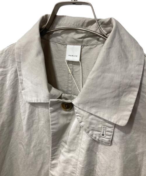 KAGURE（カグレ）KAGURE (カグレ) リネンコットンステンカラーコート グレー サイズ:FREEの古着・服飾アイテム