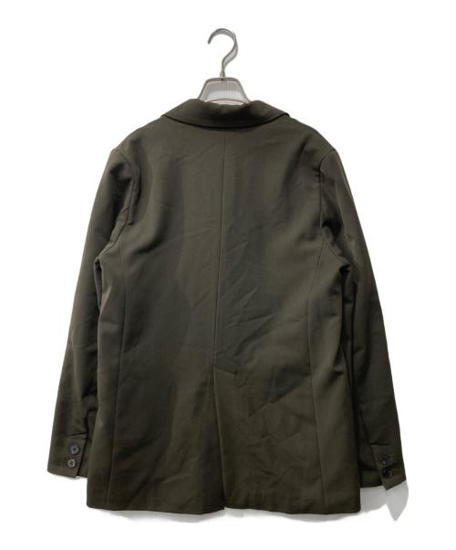 crewre（クルー）crewre (クルー) ダブルテーラードジャケット カーキ サイズ:３の古着・服飾アイテム