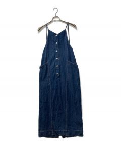 中古・古着通販】JENNE (ジェンヌ) リラックスデニムサロペット ブルー