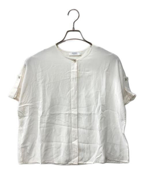 BARBA（バルバ）BARBA (バルバ) シルクブラウス ベージュ サイズ:40の古着・服飾アイテム