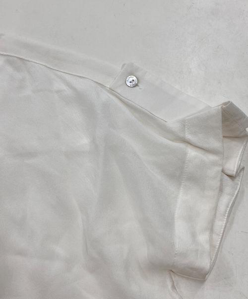 BARBA（バルバ）BARBA (バルバ) シルクブラウス ベージュ サイズ:40の古着・服飾アイテム