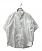 WTAPSダブルタップス）の古着「BD SS COTTON TWILL CANCLINI ボタンダウン半袖シャツ」｜ホワイト