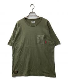 WTAPS（ダブルタップス）の古着「DESIGN SS:POCKET/TEE」｜カーキ