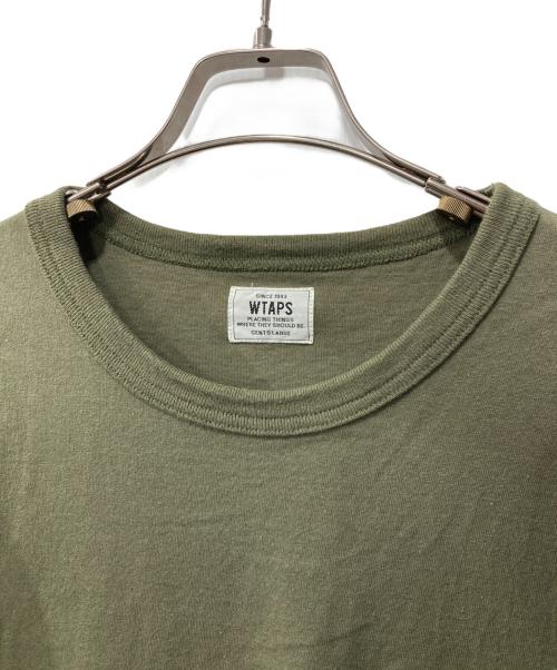 WTAPS（ダブルタップス）WTAPS (ダブルタップス) DESIGN SS:POCKET/TEE カーキ サイズ:Lの古着・服飾アイテム