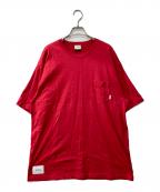 WTAPSダブルタップス）の古着「BLANK SS 02 TEE」｜レッド