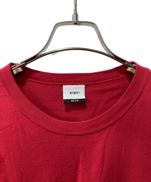 WTAPS（ダブルタップス）WTAPS (ダブルタップス) BLANK SS 02 TEE レッド サイズ:03の古着・服飾アイテム