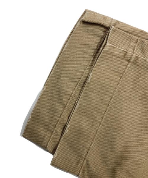 POLO RALPH LAUREN（ポロ・ラルフローレン）POLO RALPH LAUREN (ポロ・ラルフローレン) ダメージ加工クロップドパンツ ベージュ サイズ:2の古着・服飾アイテム