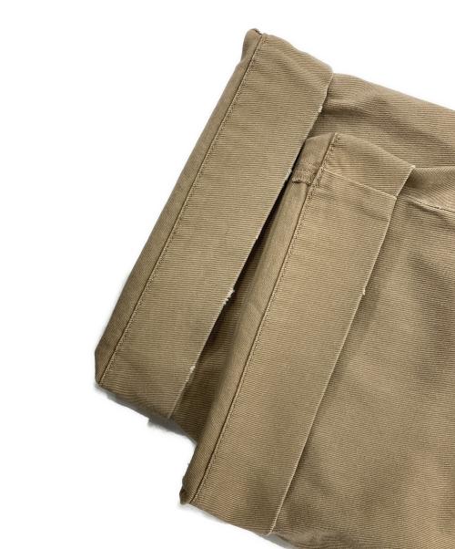 POLO RALPH LAUREN（ポロ・ラルフローレン）POLO RALPH LAUREN (ポロ・ラルフローレン) ダメージ加工クロップドパンツ ベージュ サイズ:2の古着・服飾アイテム