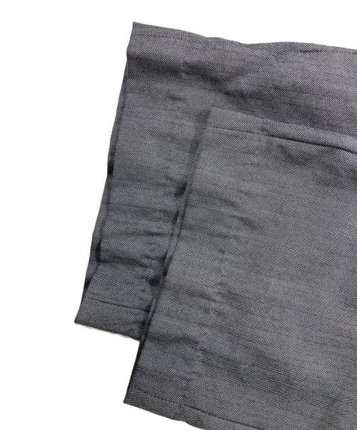 soduk（スドーク）soduk (スドーク) Who cut it out？ trousers/ダメージスラックス グレー サイズ:表記なしの古着・服飾アイテム