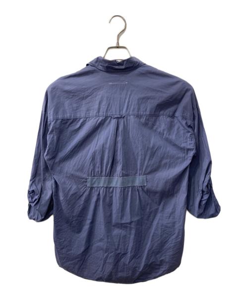 MM6 Maison Margiela（エムエムシックスメゾンマルジェラ）MM6 Maison Margiela (エムエムシックスメゾンマルジェラ) ここのえタグ/シャツ ネイビー サイズ:36の古着・服飾アイテム
