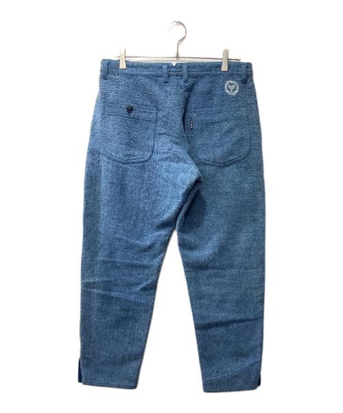BLUE BLUE（ブルーブルー）BLUE BLUE (ブルーブルー) テーパードパンツ ネイビー サイズ:3の古着・服飾アイテム